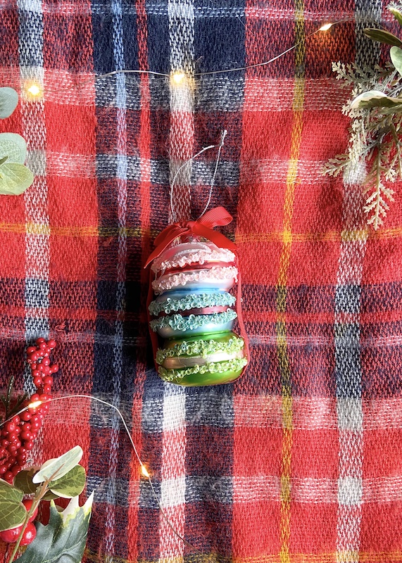 Macaron Christmas Ornament