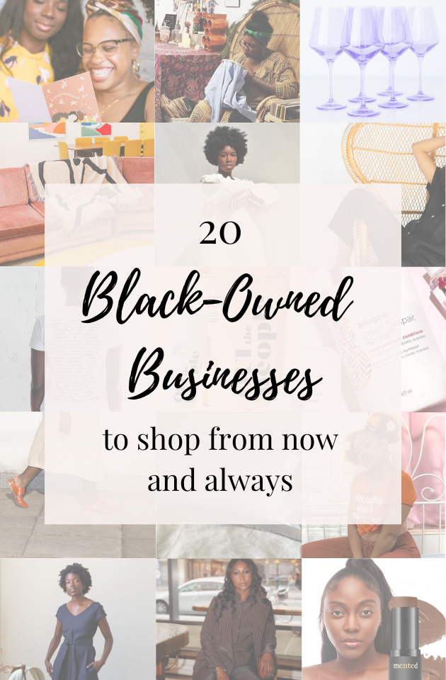 Black-Owned Businesses to Support Now and Always